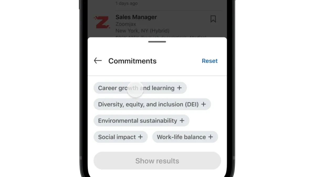 LinkedIn prioritizes values-driven hiring: new tools for job seekers and marketers