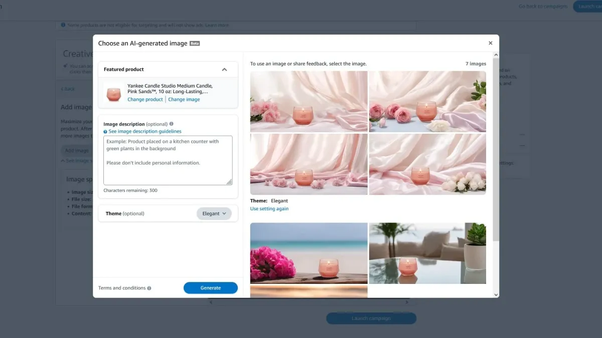 Amazon Ads expands AI image generation to Sponsored Display campaigns