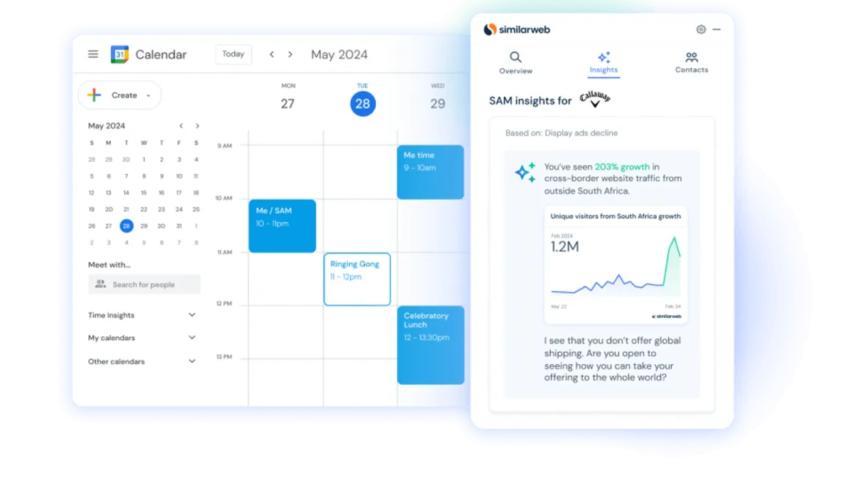 Similarweb unveils SAM, an AI sales assistant powered by digital data