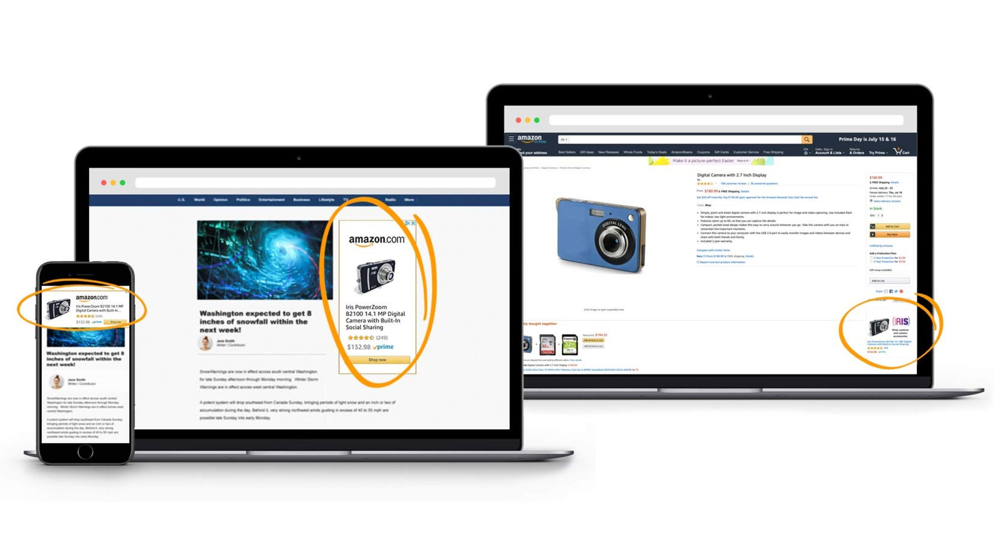 Amazon launches Sponsored Display product targeting in Canada