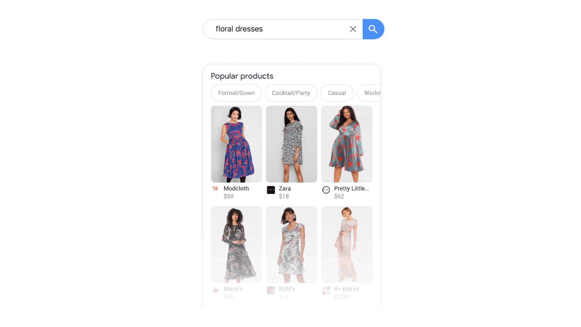 Google starts showing products from Merchant Center on mobile searches, for free
