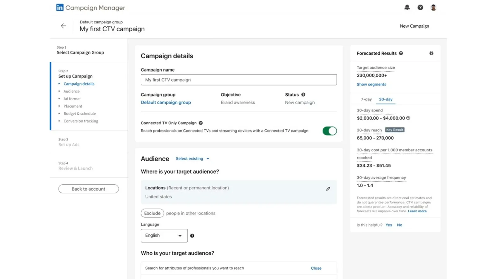 LinkedIn debuts CTV Ads for B2B Marketers, Now Targeting US and Canada