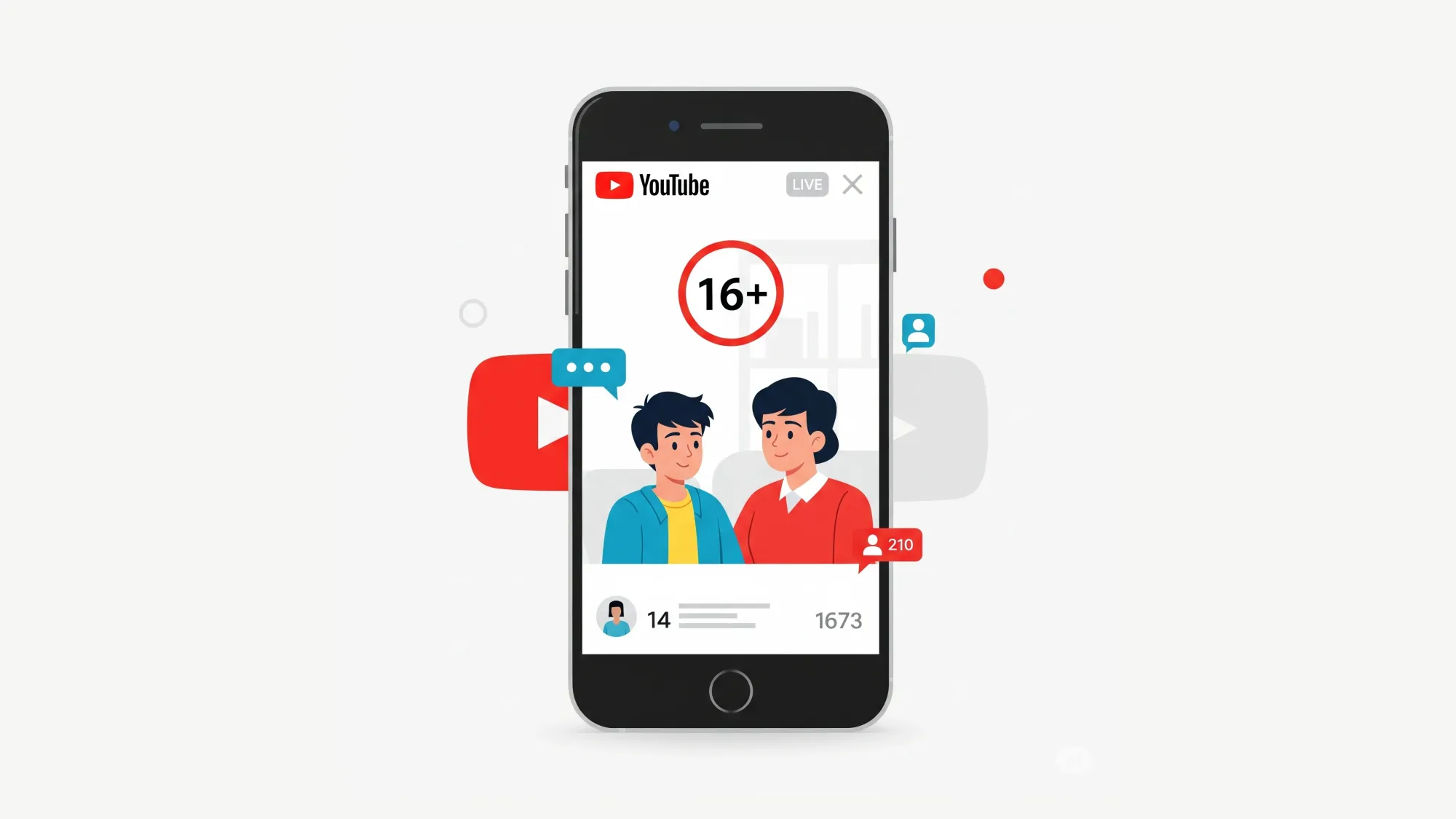 YouTube raises minimum live streaming age to 16 years starting July 22