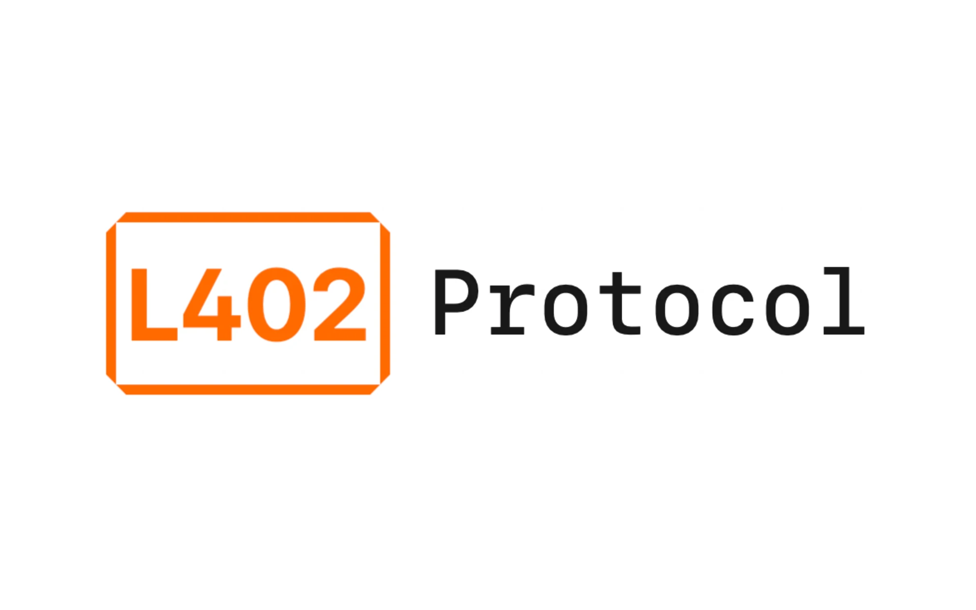 L402 Protocol logo featuring orange rectangular badge with HTTP payment standard for AI crawler monetization
