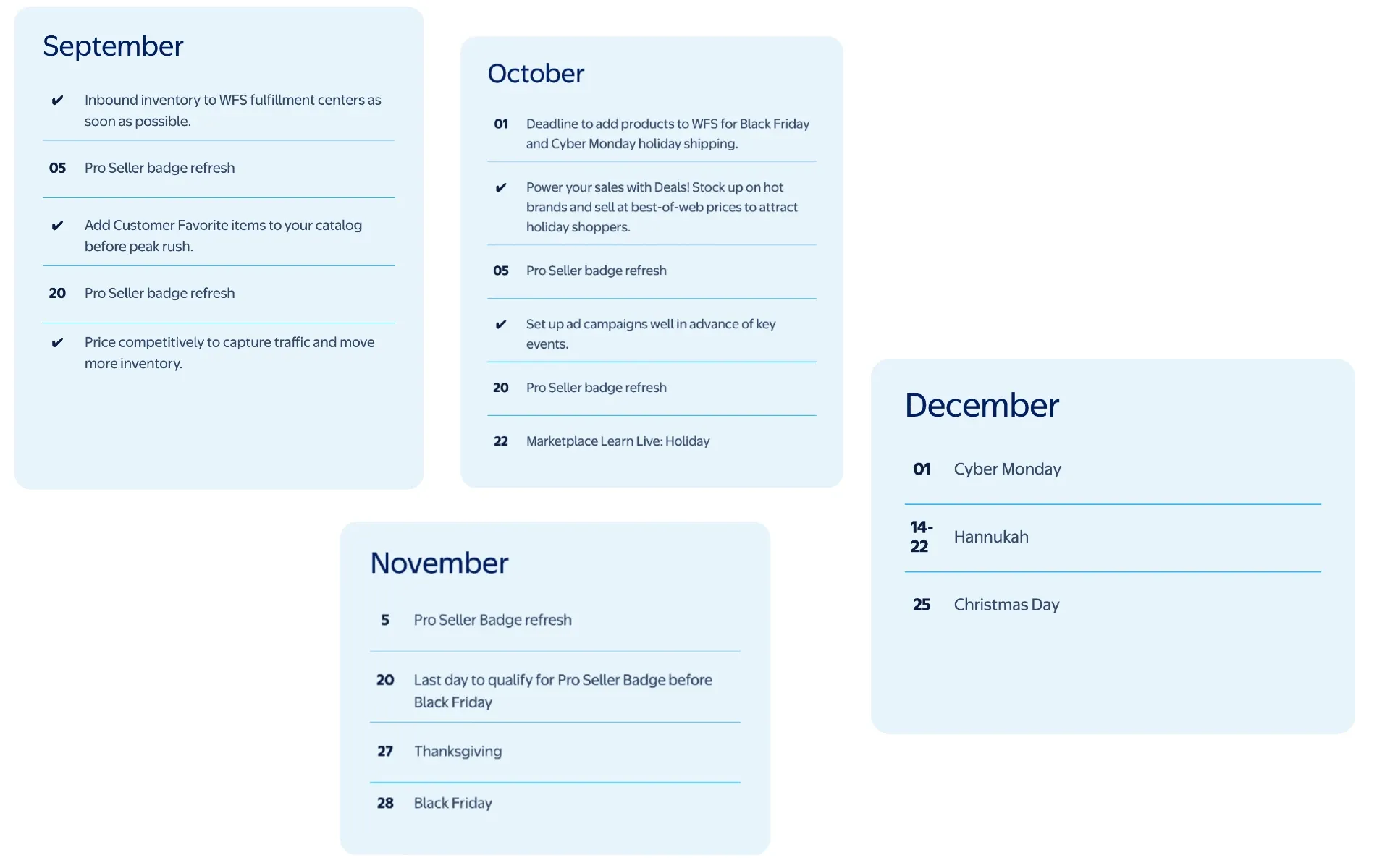 Walmart sets Black Friday and Cyber Monday dates as big sales approach for Q4