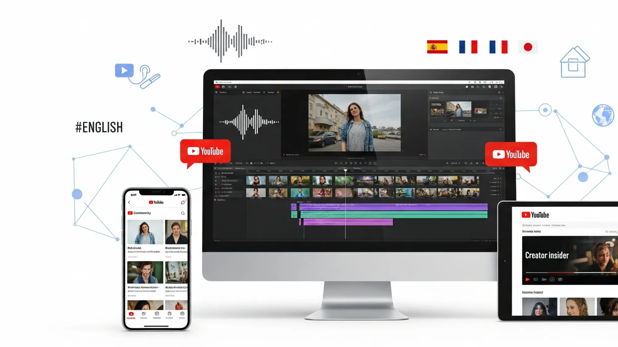 YouTube enables studio editing for auto-dubbed videos and doubles post image limit