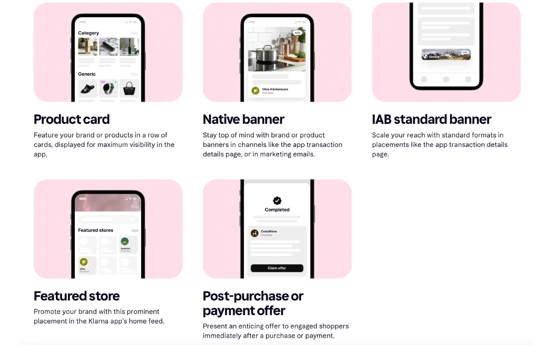 Klarna Ads