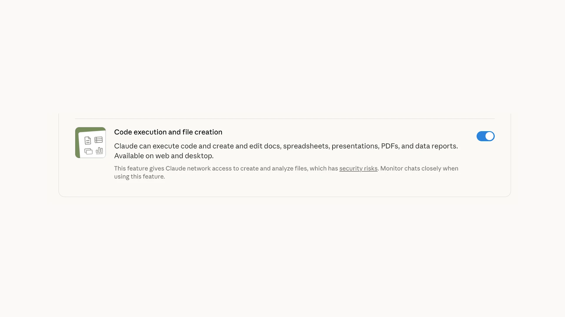 Claude launches file creation for professional documents