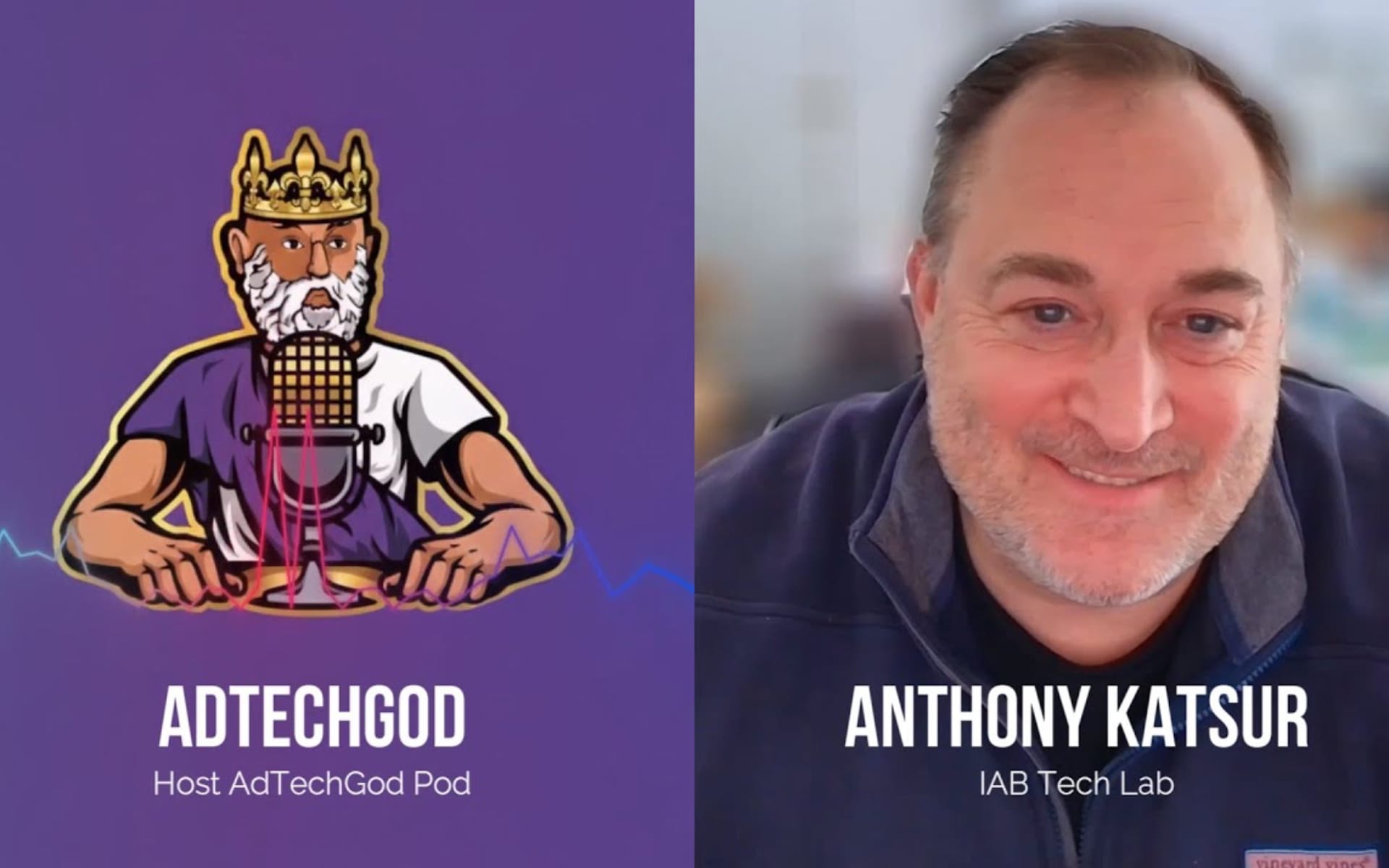 IAB Tech Lab CEO Anthony Katsur discusses agentic AI hype on AdTechGod podcast December 29, 2025.