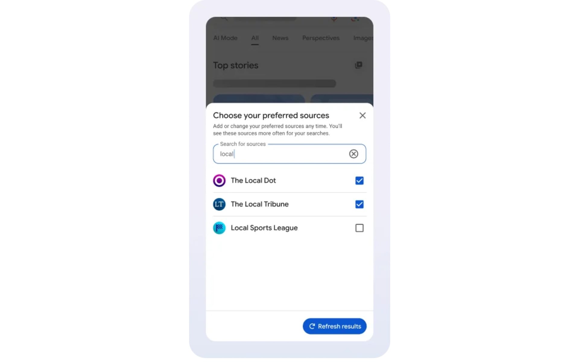 Google's Preferred Sources goes global with doubled click rates