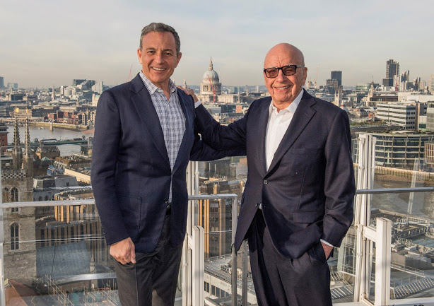 Robert A. Iger & Rupert Murdoch