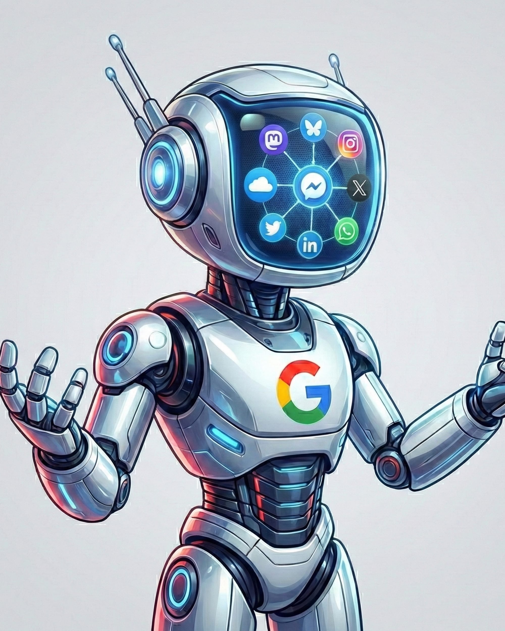 Google Messages bot fetching link previews from messaging platforms for chat conversations