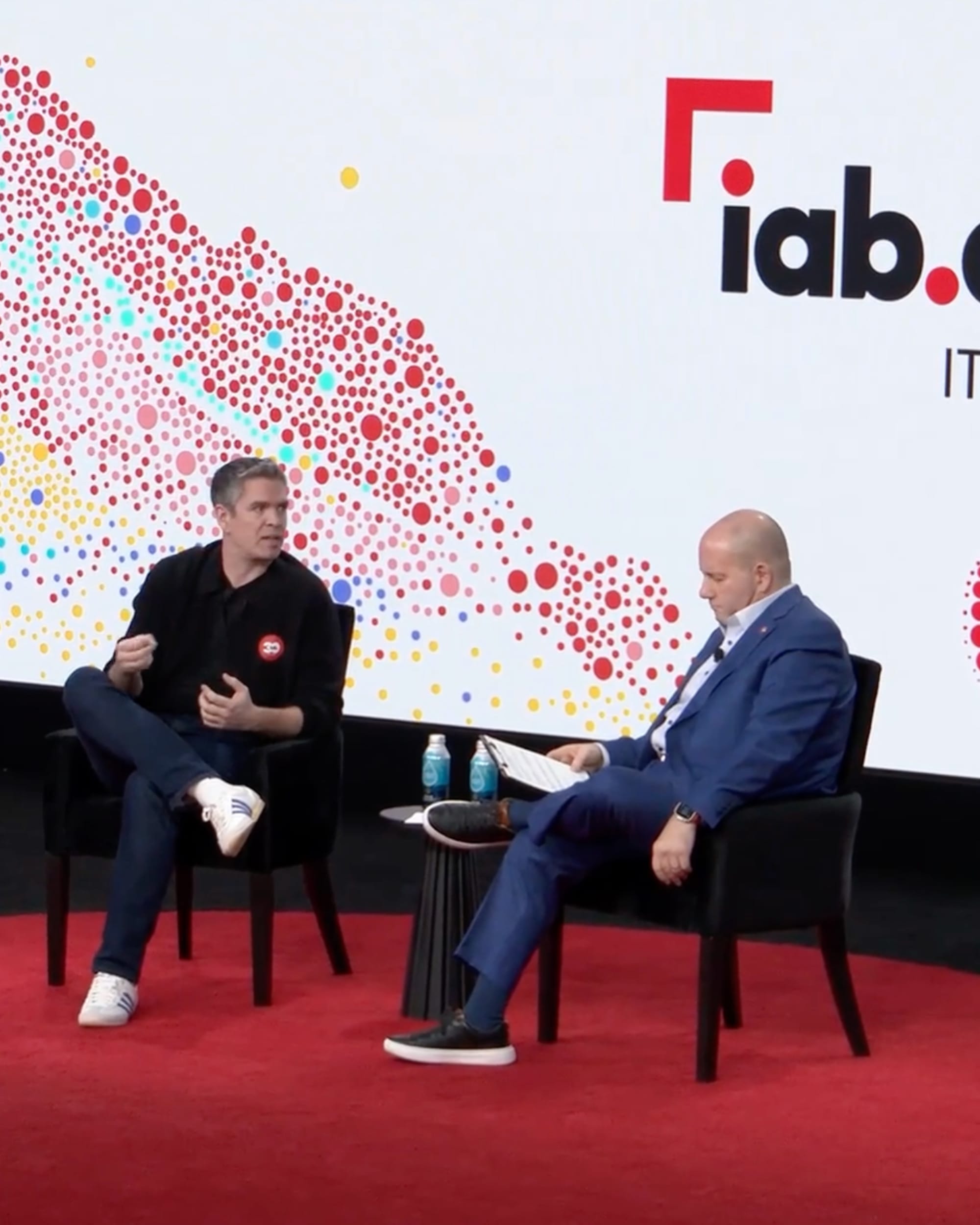 Index Exchange CEO Andrew Casale discusses agentic decisioning with IAB CEO David Cohen at ALM 2026