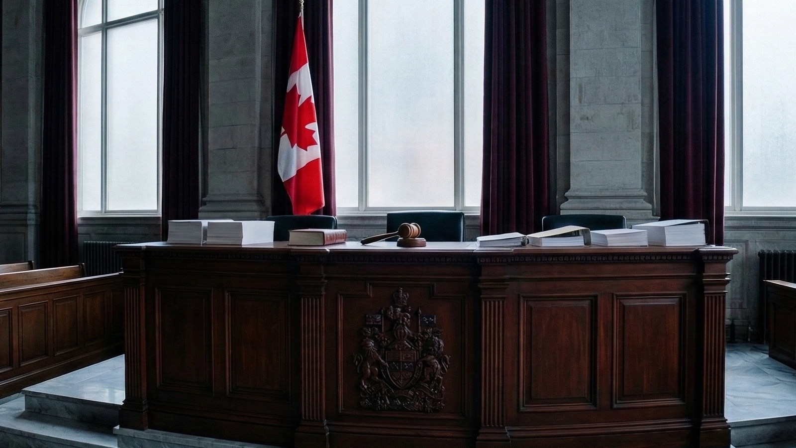 Canadian Competition Tribunal bench where Google's constitutional challenge was dismissed in 2026.