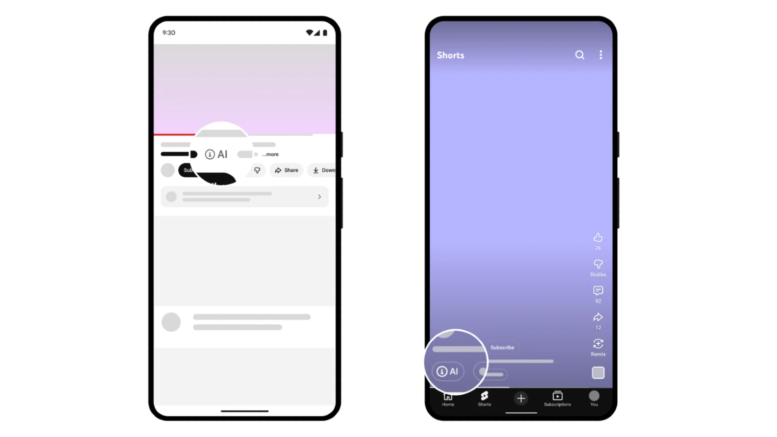 YouTube shifts generative AI labels to spots viewers will actually see