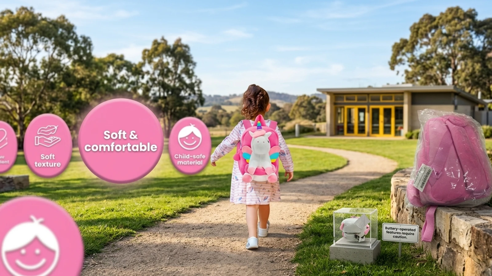 ACCC sues Amazon Australia over children's backpack battery safety labels