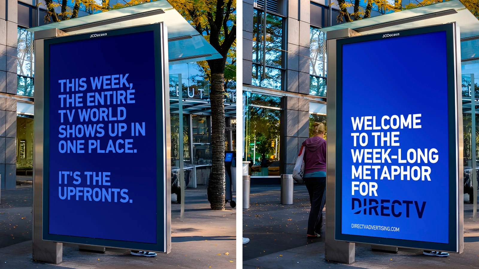 DIRECTV turned Upfront Week into a live ad for itself - starting on the plane