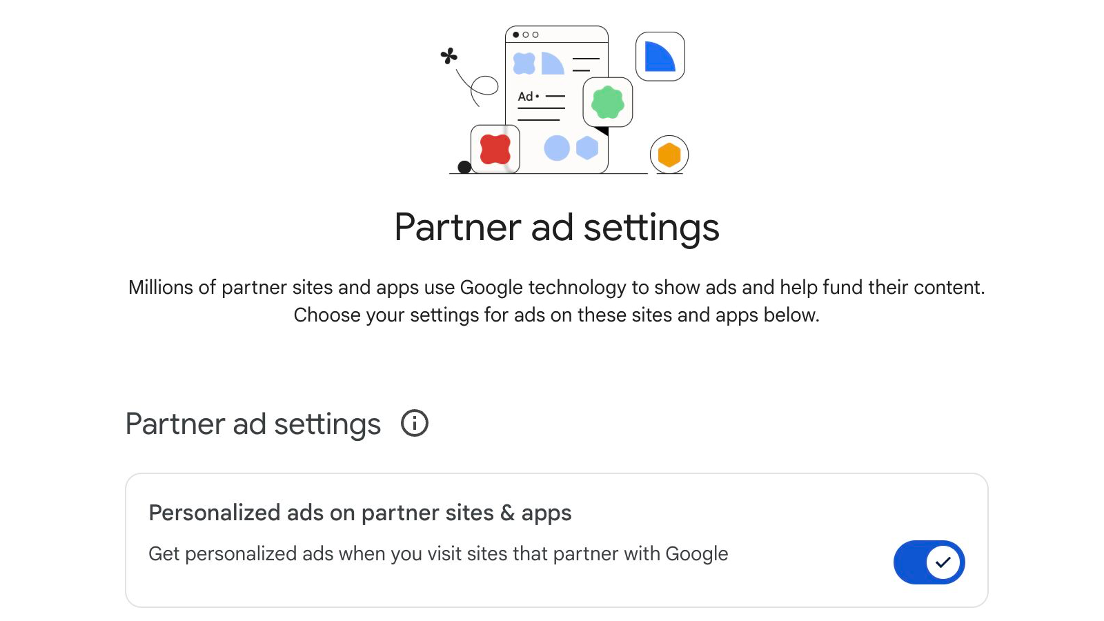 Google's partner ad opt-out exists because a judge said so