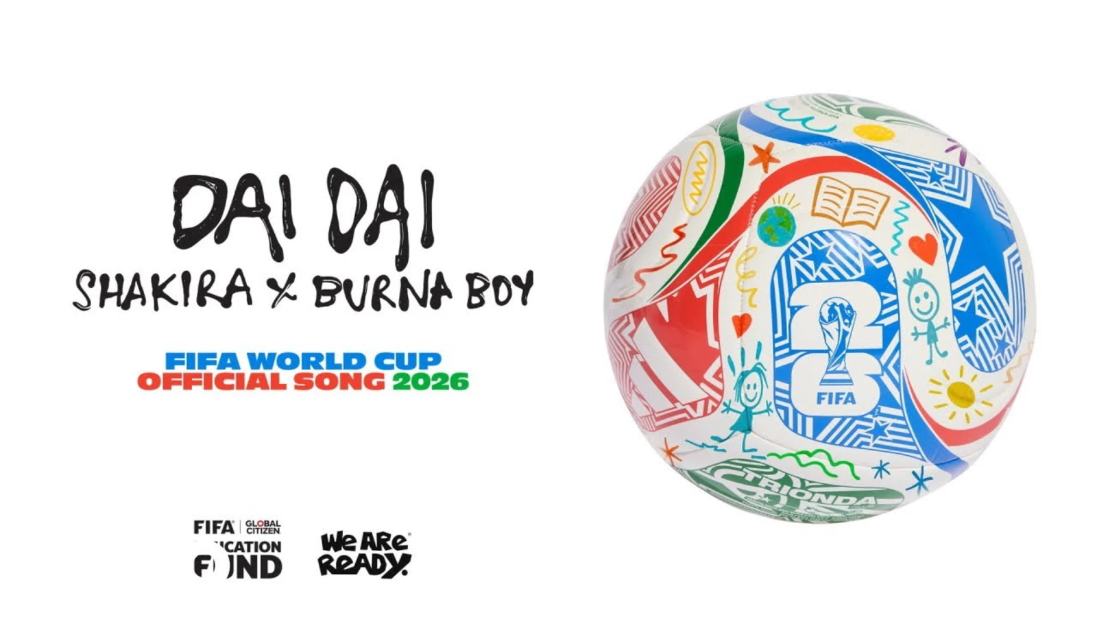 Shakira's World Cup anthem "Dai Dai" just deposed "NO BATIDÃO" at global #1