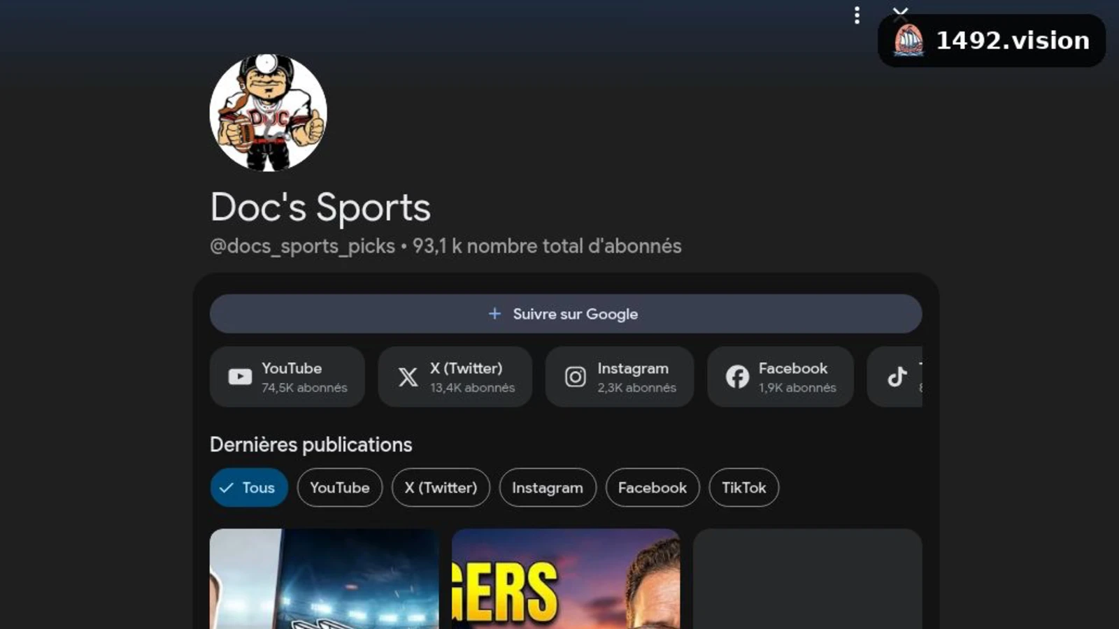 Google Search profiles go live with a follower wall - but some already got in