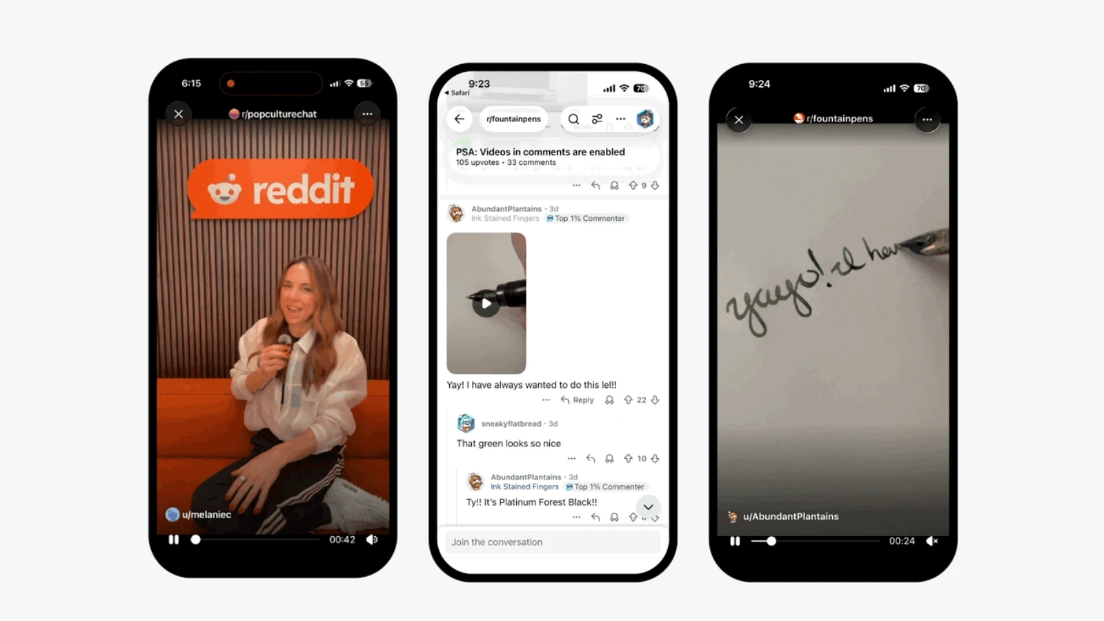 Reddit launches video in comments, opening a rich new layer for conversations