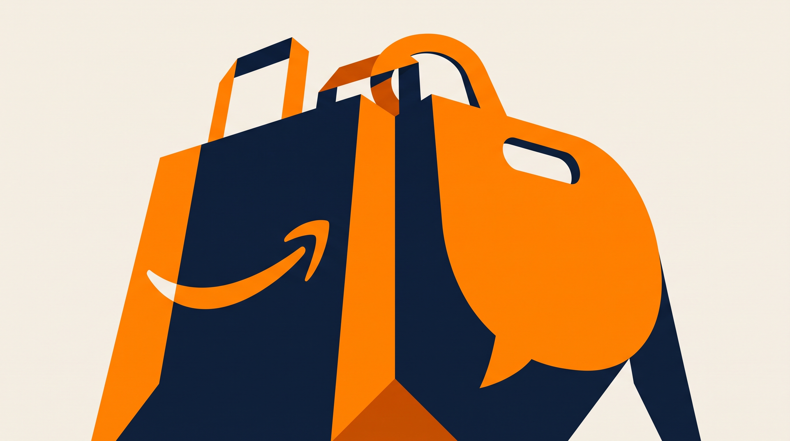 Ilustración sobre el piloto de Amazon Ads para vender anuncios dentro de ChatGPT a través de Amazon DSP