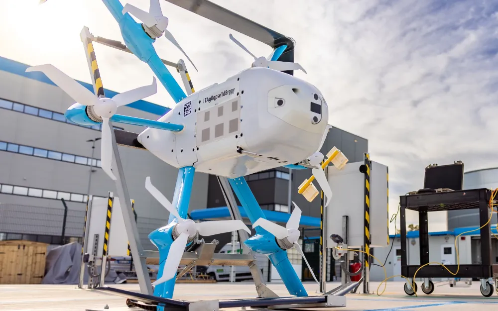 Amazon plans first UK drone delivery hub in Darlington