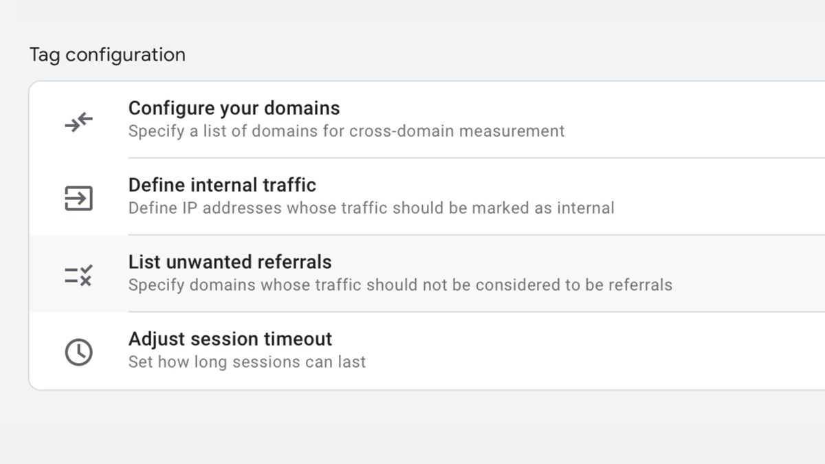 How to exclude referrals in Google Analytics 4 (GA4)
