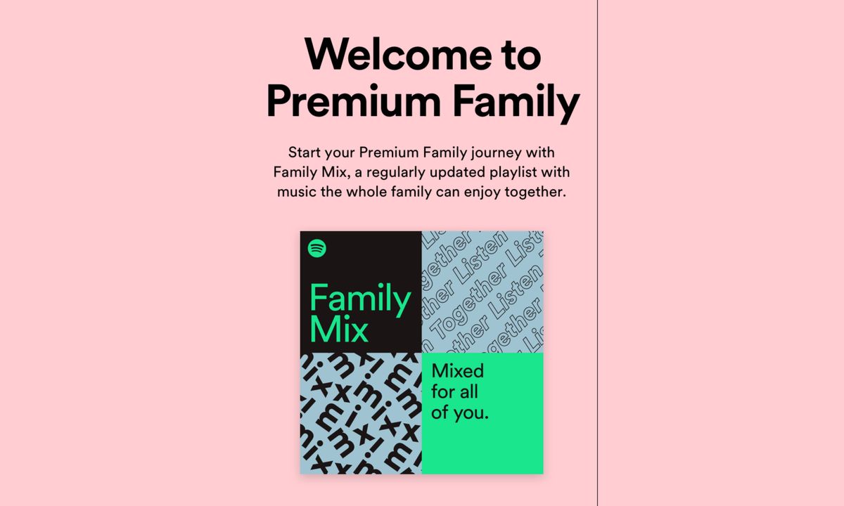 Spotify Premium Family Plan now includes parental control and a family playlist