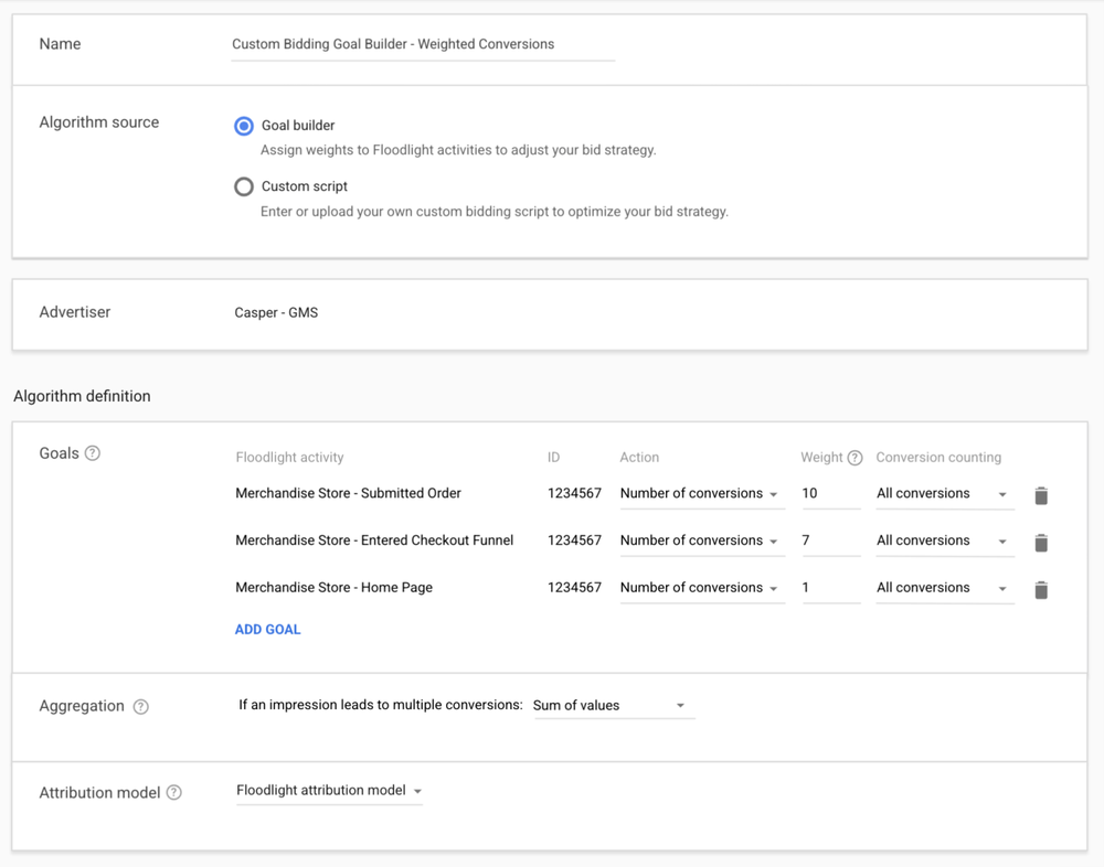 Google updates Custom Bidding in DV360 introducing a Goal Builder