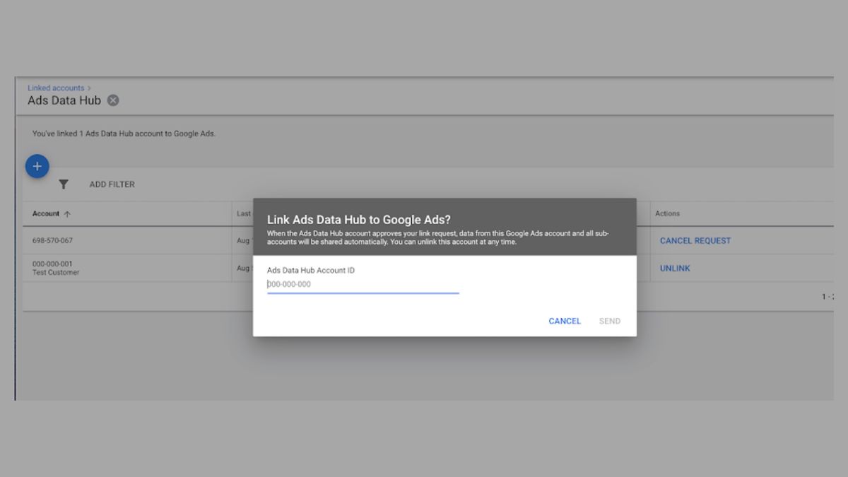 Google introduces a self-service account linking to Ads Data Hub for Google Ads, CM, and DV360