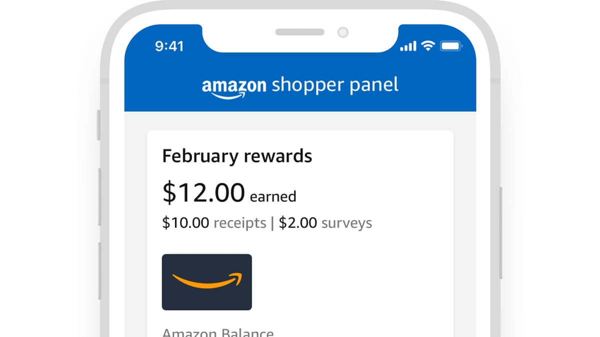 Amazon launches a Shopper Panel