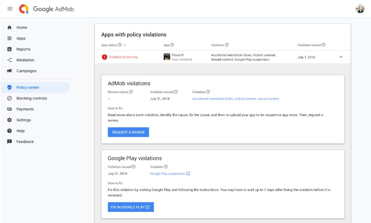 Google introduces a new App Policy Center on AdMob and Ad Manager