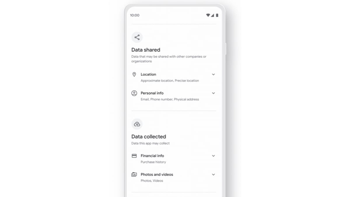 Google Play begins giving context about the data each app collects