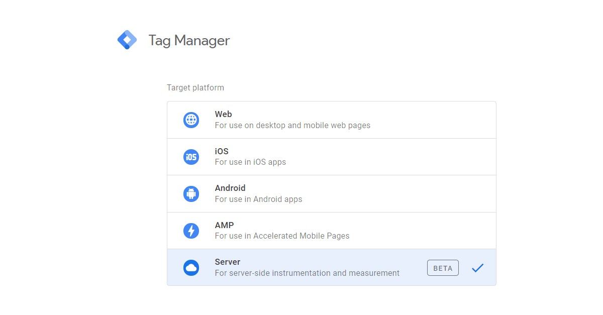 Google launches Server to Server Tagging in Tag Manager