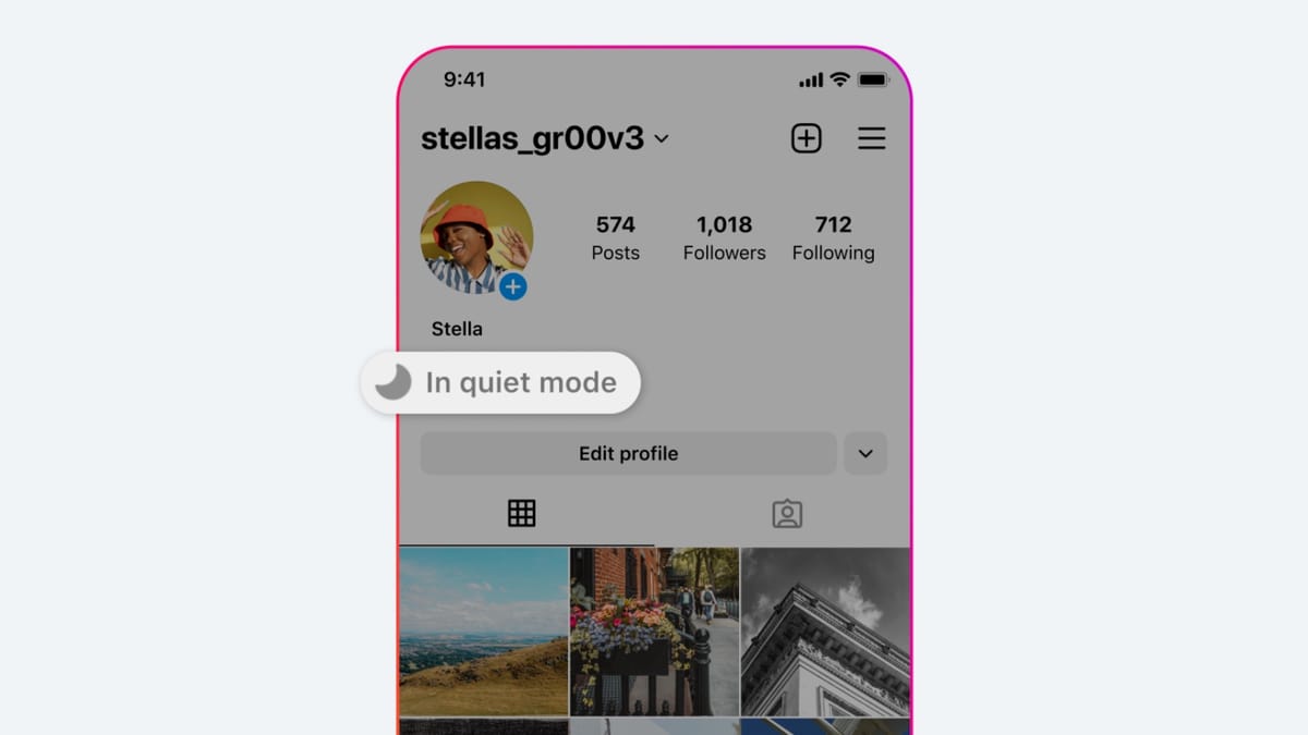 Instagram Quiet Mode