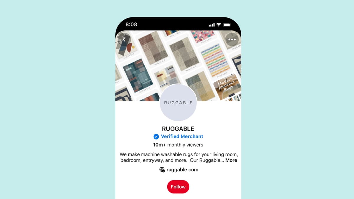 Pinterest launches a Verified Merchant Program