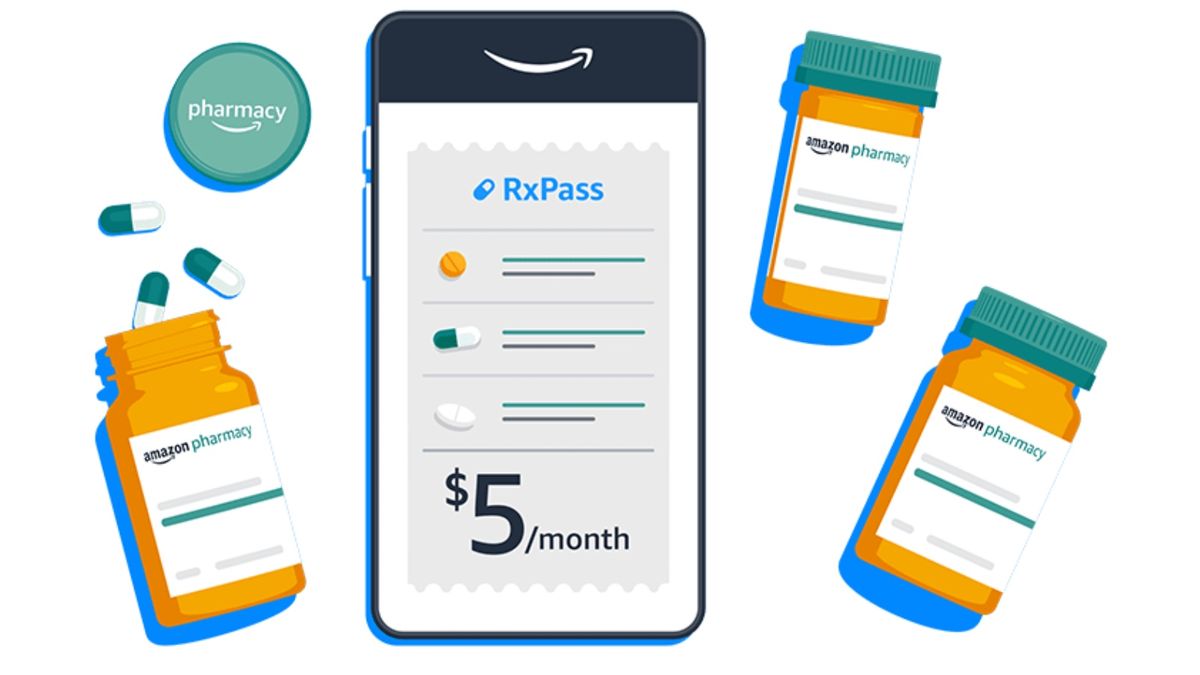 Amazon’s RxPass: a monthly flat fee for generic medications
