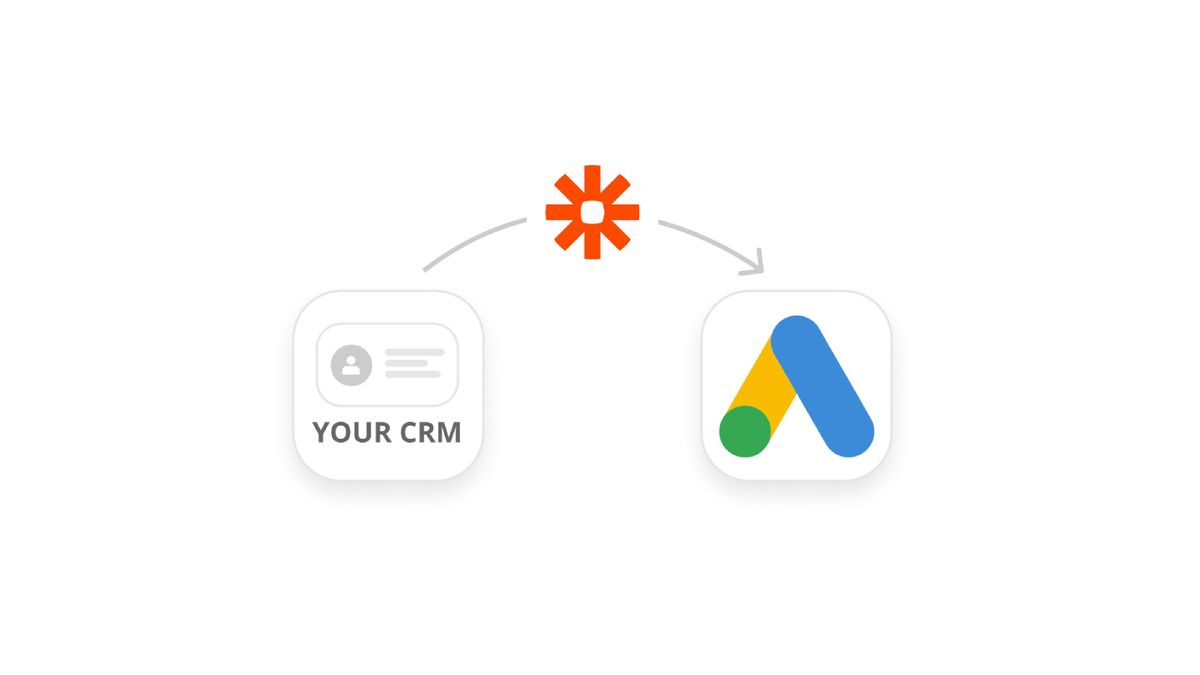 CRM conversions from Zapier in Google Ads