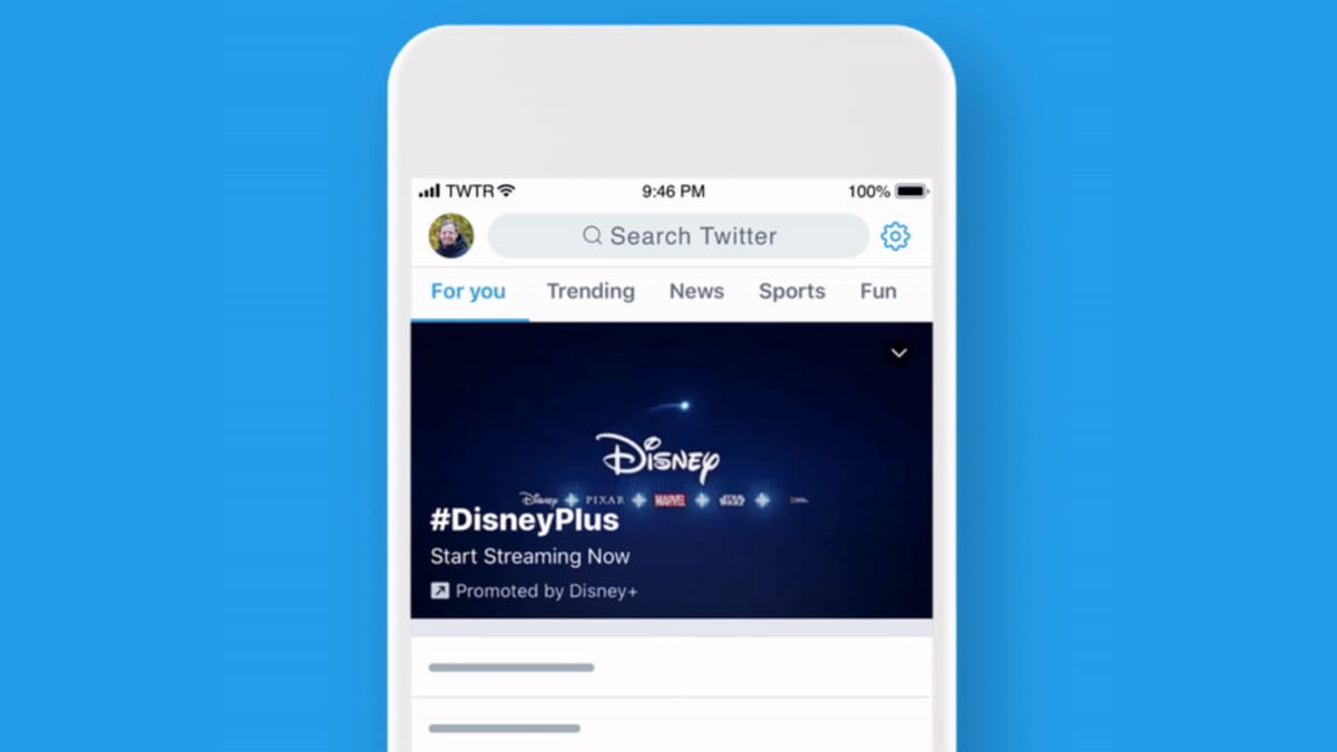 Twitter rolls out a new takeover ad in the Explore tab