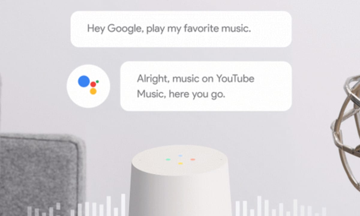YouTube Music now available for free on Google Home speakers