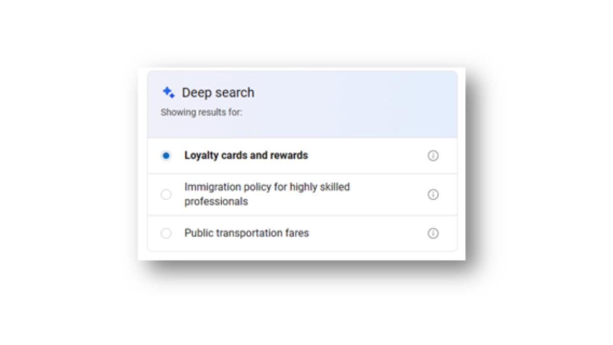 Microsoft testing Deep Search for Complex Queries