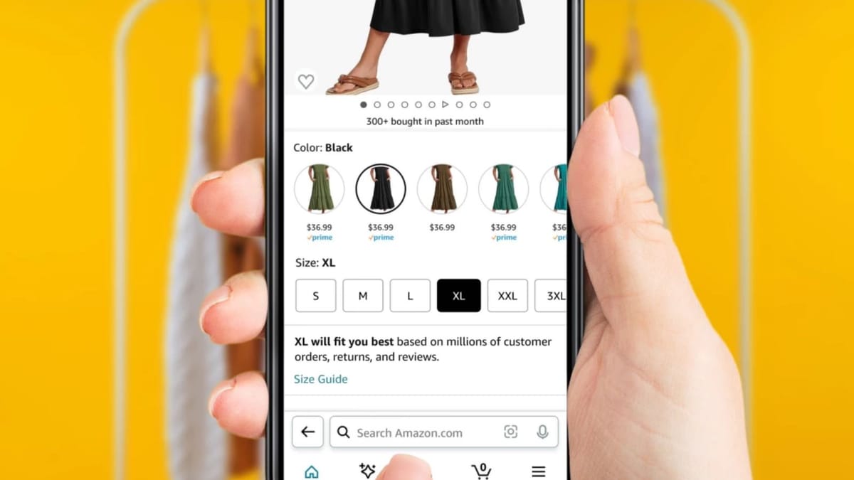 Amazon Fashion leverages AI to Enhance Customer Fit and Size Experience