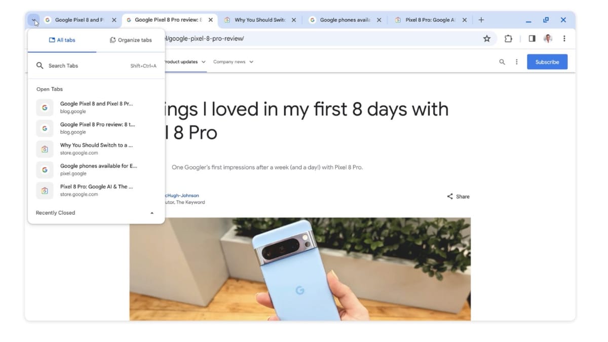 Google Chrome introduces 3 new AI features to enhance browsing experience