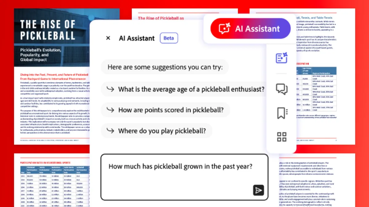 Adobe unveils Conversational AI for PDFs with AI Assistant in Reader and Acrobat