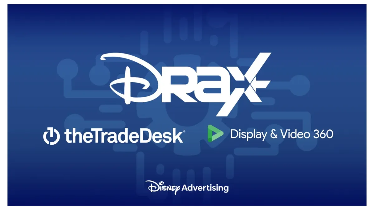 Disney connects Disney's Real-Time Ad Exchange (DRAX) directly to Google and The Trade Desk