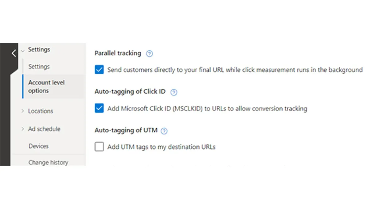 Microsoft Advertising auto-enables Click ID for improved conversion tracking