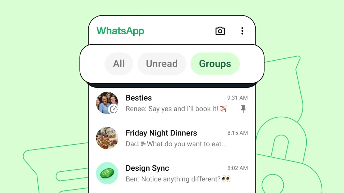 WhatsApp rolls out Chat Filters