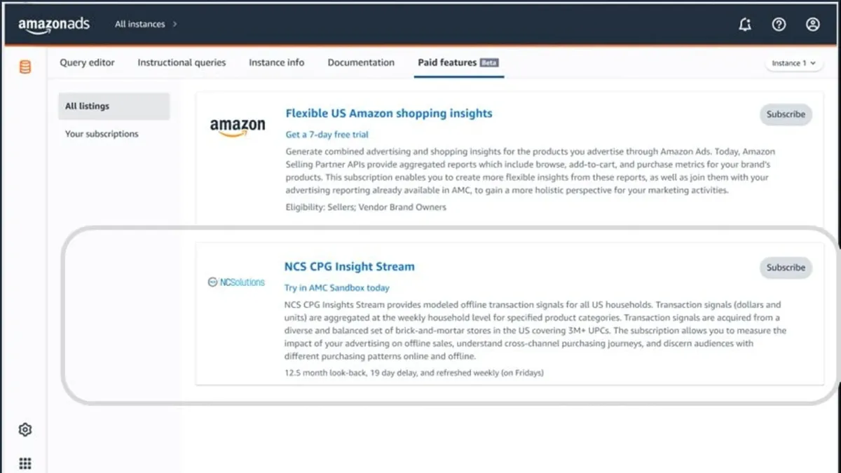 Amazon Marketing Cloud (AMC) now offers deeper insights with offline sales data