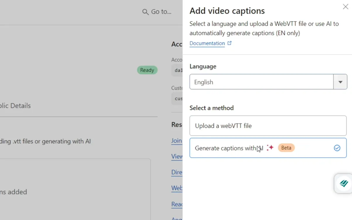 Cloudflare Stream introduces automatic captions powered by AI